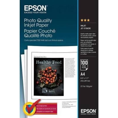 Epson Photo Quality Φωτογραφικό Χαρτί Matte A4 100 σελίδες